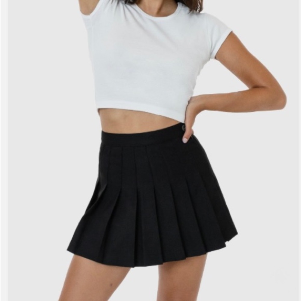 American Apparel pleated skirt